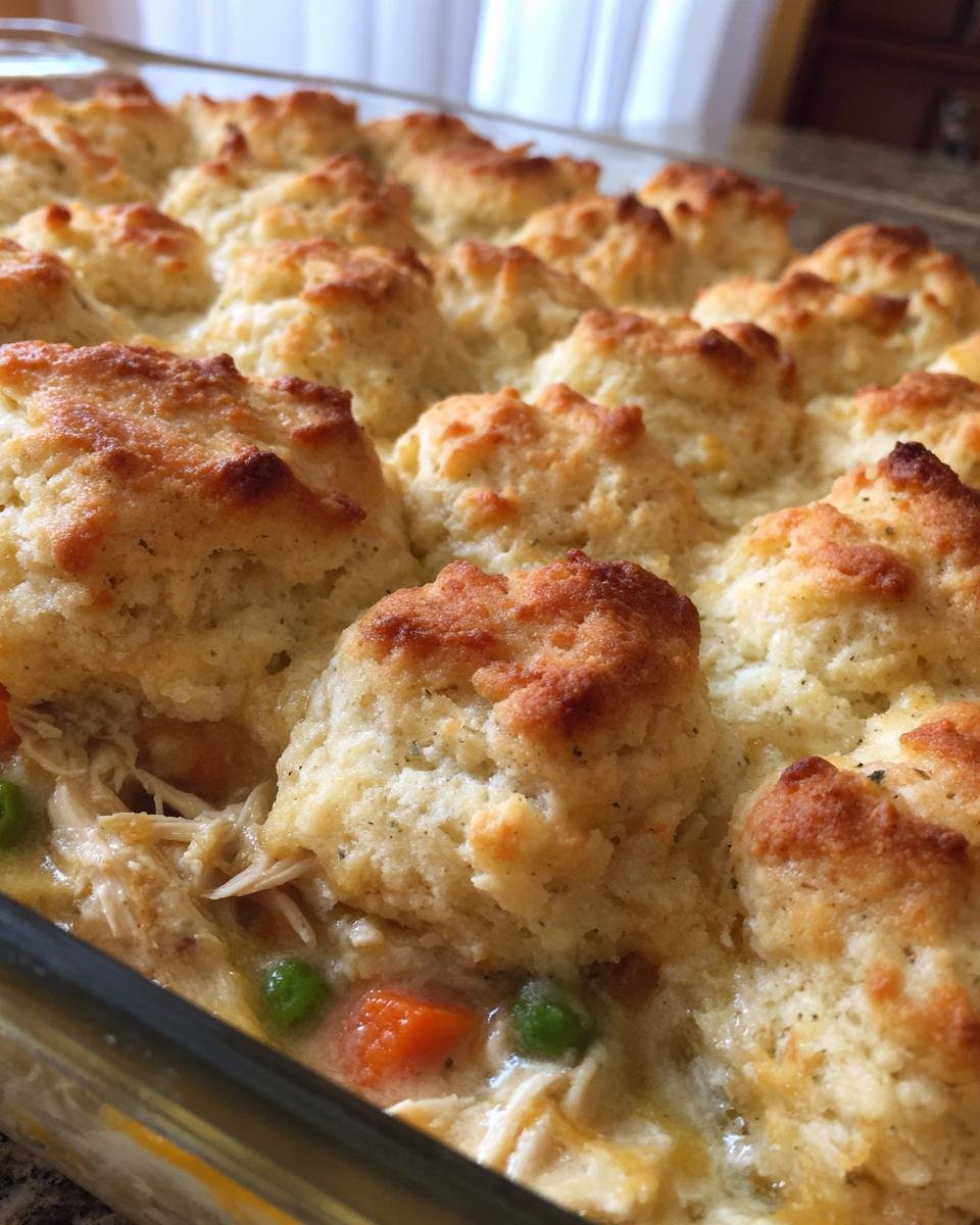 Chicken and Dumpling Casserole - detail 1