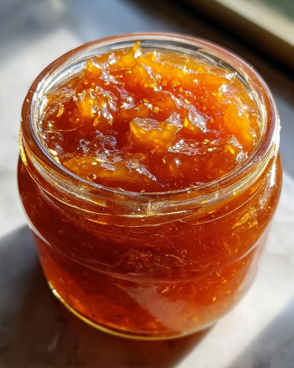 Easy Peach Jam Without Pectin - detail 1