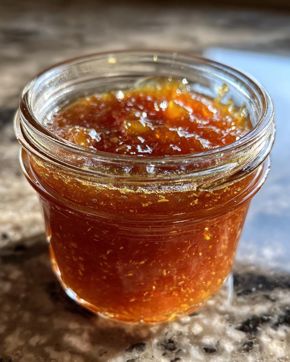 Easy Peach Jam Without Pectin - detail 3