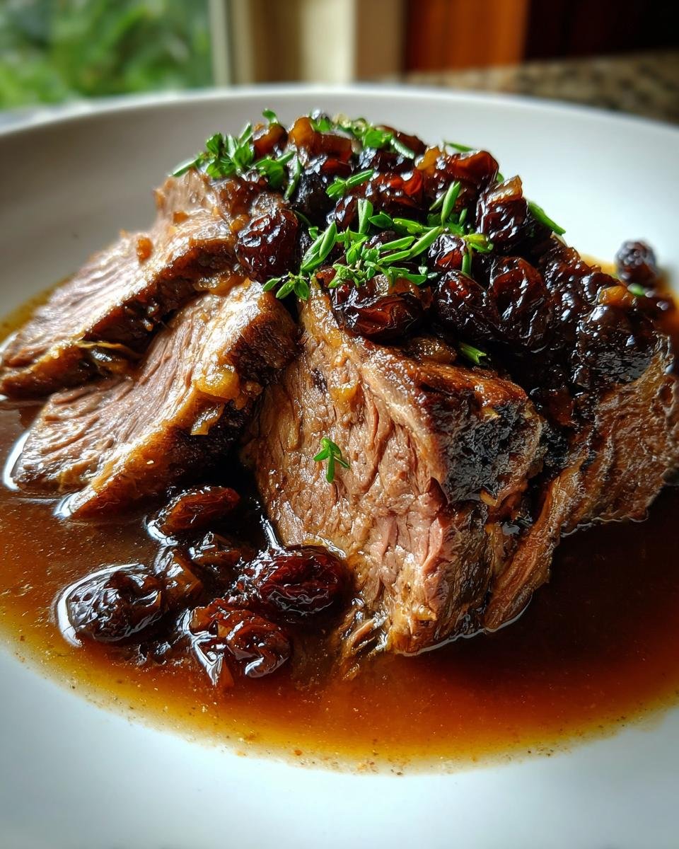 Sauerbraten Marinated Pot Roast - detail 1