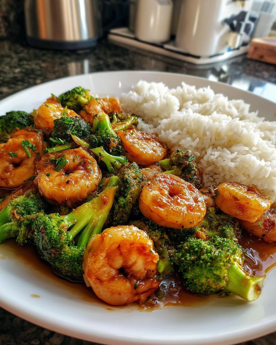 Shrimp and Broccoli Stir-Fry - detail 3