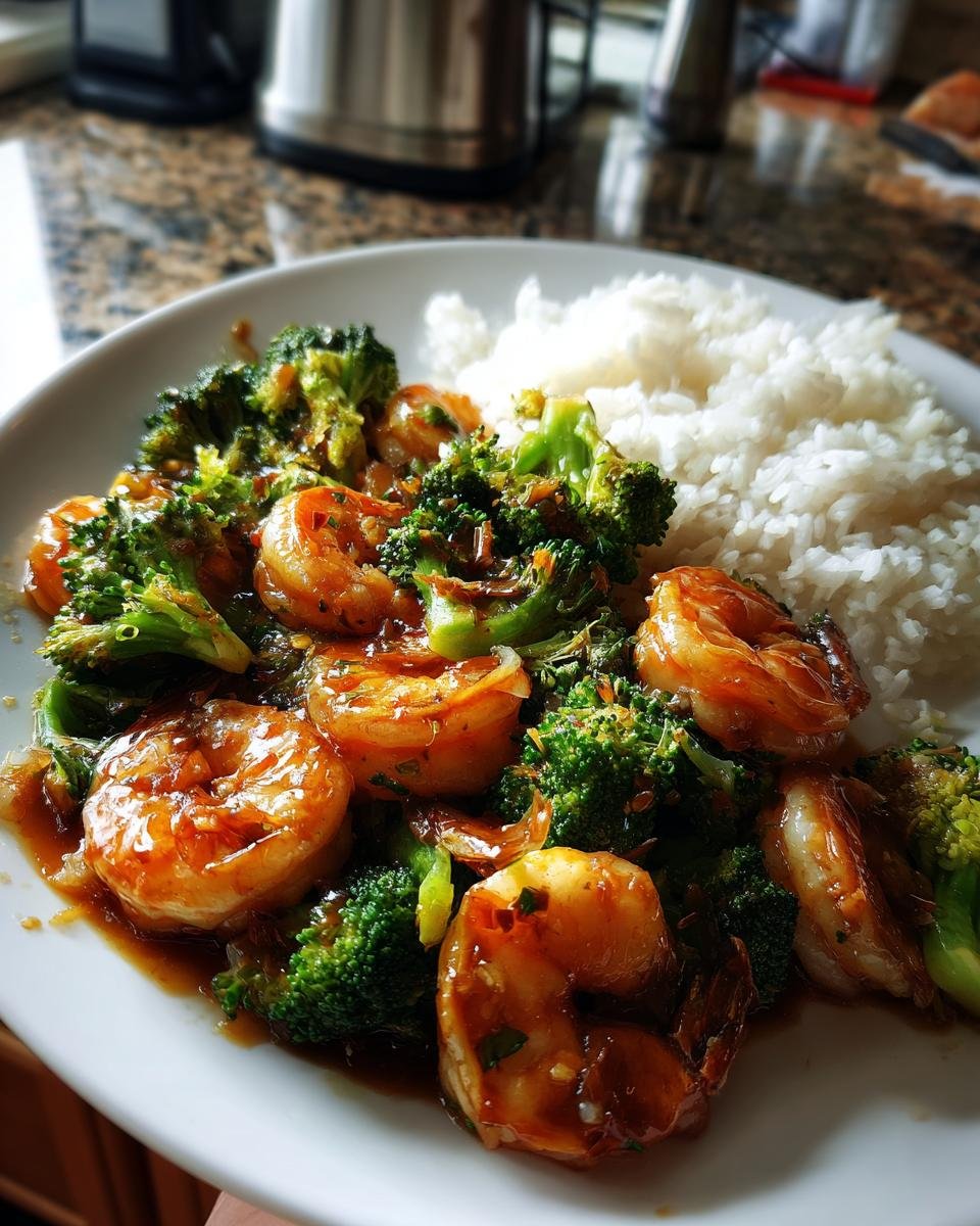 Shrimp and Broccoli Stir-Fry - detail 4