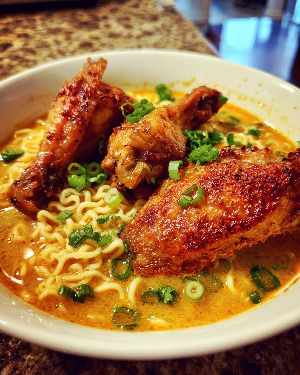 Wings and Habanero Lime Ramen - detail 3