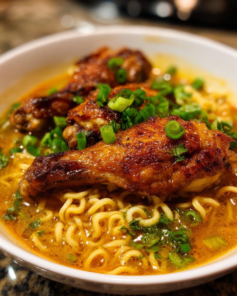 Wings and Habanero Lime Ramen - detail 4